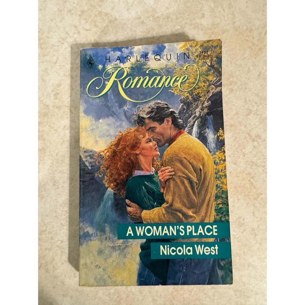 Harlequin Romance A Woman's Place Nicola West Vintage Paperback 1991 3101